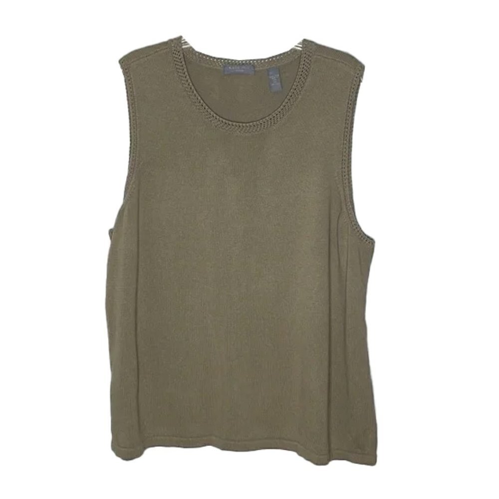 ❤️ KATE HILL Sleeveless Top Size 3X